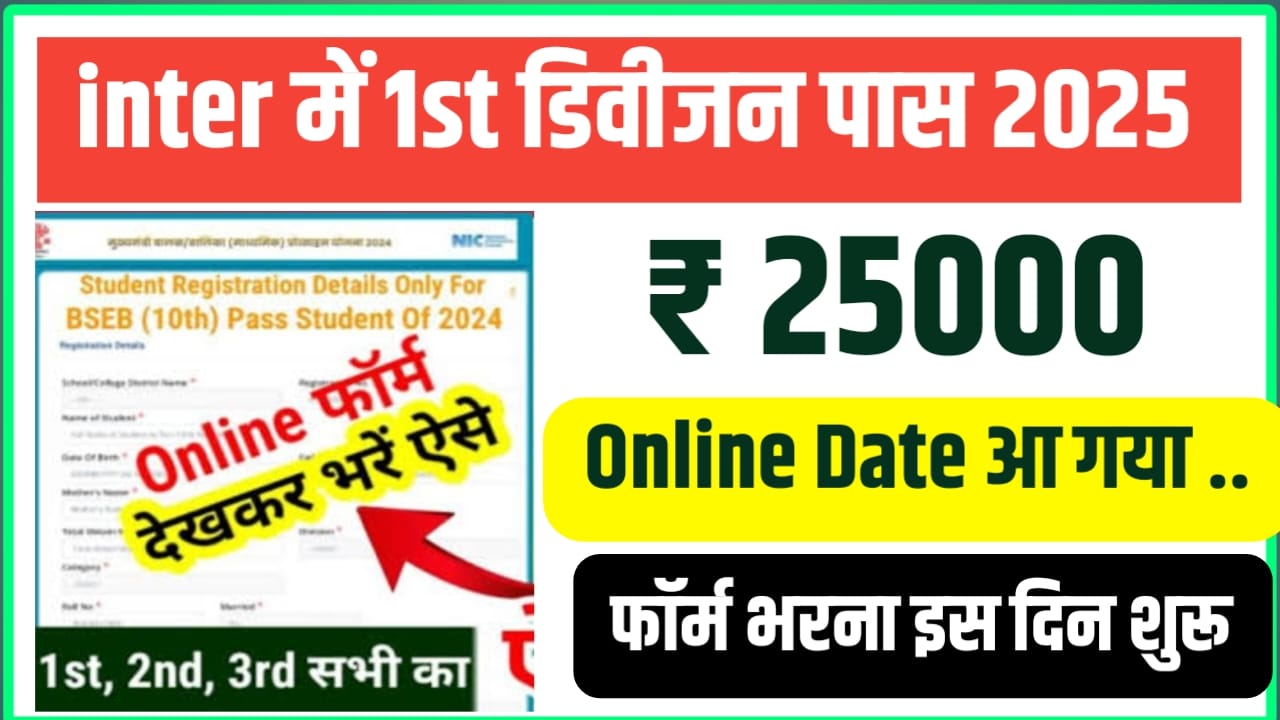 Bihar Board Class 12 Pass Scholarship Online Apply 2025 Now
